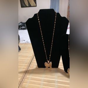 necklace gold plated